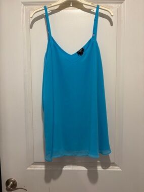 torrid Bright Turquoise V-Neck Spaghetti Strap Camisole